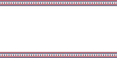 usa flag frame with copy space for text or design vector