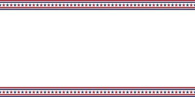 usa flag frame with copy space for text or design vector