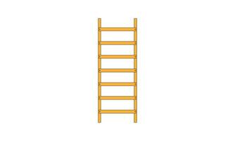 ladder vector design isolated on white background