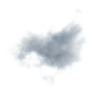 wit wolk geïsoleerd png