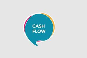 new cash flow modern, website, click button, level, sign, speech, bubble  banner, vector