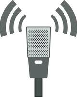 Podcast Logo Icon Design Vector