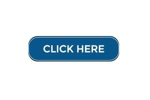 new click here modern, website, click button, level, sign, speech, bubble  banner, vector