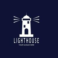 Simple Lighthouse icon  sign  logo vector