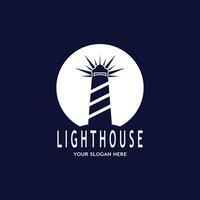 Simple Lighthouse icon  sign  logo vector