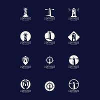 Simple Lighthouse icon  sign  logo vector