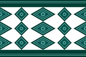 Abstract geometric ethnic seamless pattern background for wrapping, fabric, pillow, clothing, carpet, wallpaper, batik, print, curtain vector