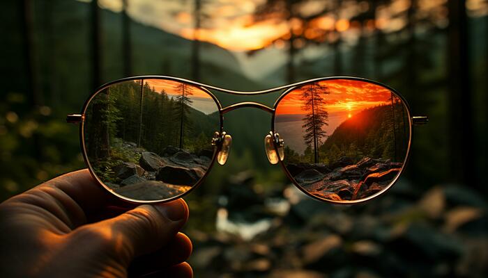 Looking Through Glasses Stock Photos, Images and Backgrounds for Free