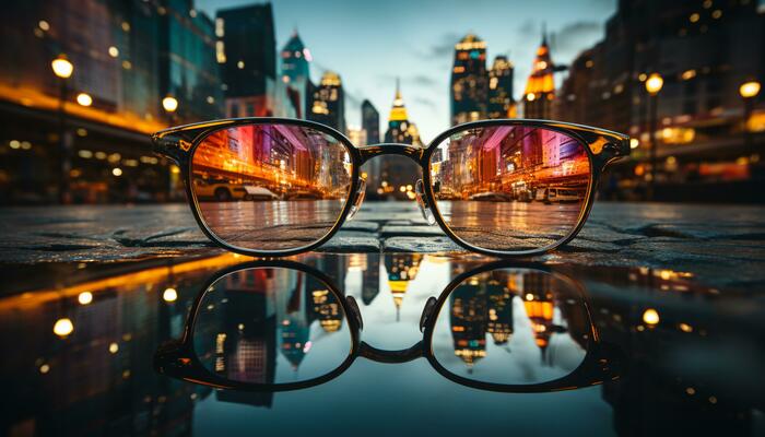 Looking Through Glasses Stock Photos, Images and Backgrounds for Free