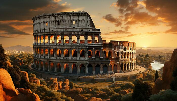 Roman Empire Stock Illustration - Download Image Now - Ancient