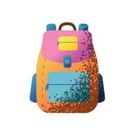 School bag icon cartoon isolated vector illustration