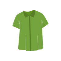Beautiful green woman blouse icon png