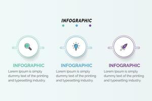 visualización de datos comerciales. diagrama del proceso. elementos abstractos de gráfico, diagrama con 4 pasos, opciones, partes o procesos. infografía de plantilla de negocio vectorial, diseño, vector, 2,3,4,5,6, vector