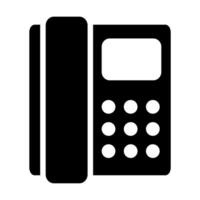 Home phone telephone vector icon flat style symbol for graphic design, Web site, social media, UI, mobile app