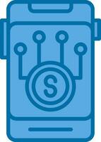 Digital Money Vector Icon Design