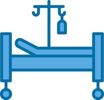 Bed Vector Icon Design