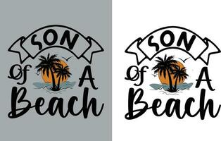 summer t shirt design vector