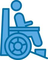 Disability Vector Icon Design