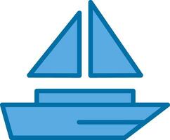 Sailing Vector Icon Design