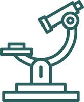 Microscope Vector Icon Design