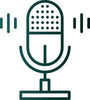 Audio recorder Vector Icon Design