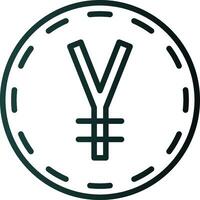 Yen Vector Icon Design