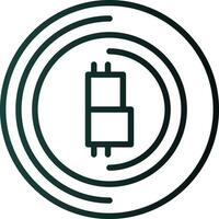 Bitcoin Vector Icon Design