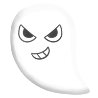 acquerello carino Halloween fantasma isolato elementi design png