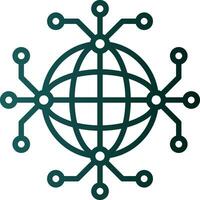 Global connection Vector Icon Design