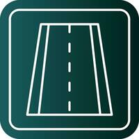 Motorway Vector Icon Design