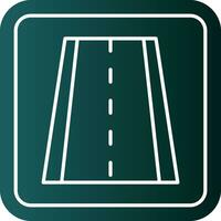 Motorway Vector Icon Design