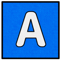 letters a to z, png