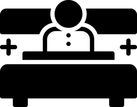 solid icon for admit vector