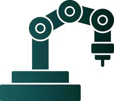 Robot arm Vector Icon Design