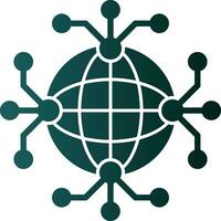 Global connection Vector Icon Design