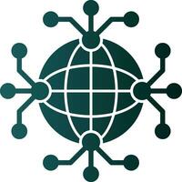 Global connection Vector Icon Design