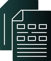 repartido libro mayor vector icono diseño