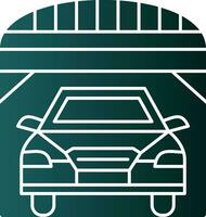 Garage Vector Icon Design