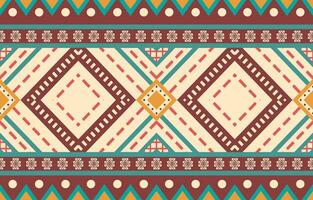 Ethnic abstract ikat art. Aztec ornament print. geometric ethnic pattern seamless  color oriental.  Design for background ,curtain, carpet, wallpaper, clothing, wrapping, Batik, vector illustration.