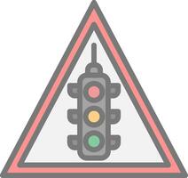 Traffic Sign Vector Icon Design