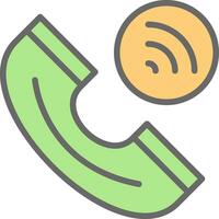 Phone Call Vector Icon Design