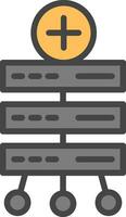 Database Vector Icon Design