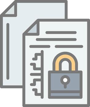 Encrypted Vector Icon Design