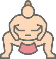Sumo Vector Icon Design