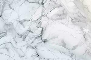 Stylish design enhanced by the natural patterns of white marble texture. AI Generated photo