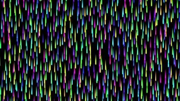 rain drops on black background seamless pattern video