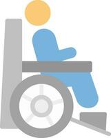 Disability Vector Icon Design