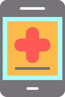 Medical App Vector Icon Design