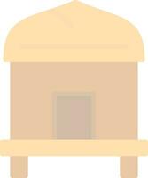 Hut Vector Icon Design