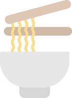 diseño de icono de vector de ramen